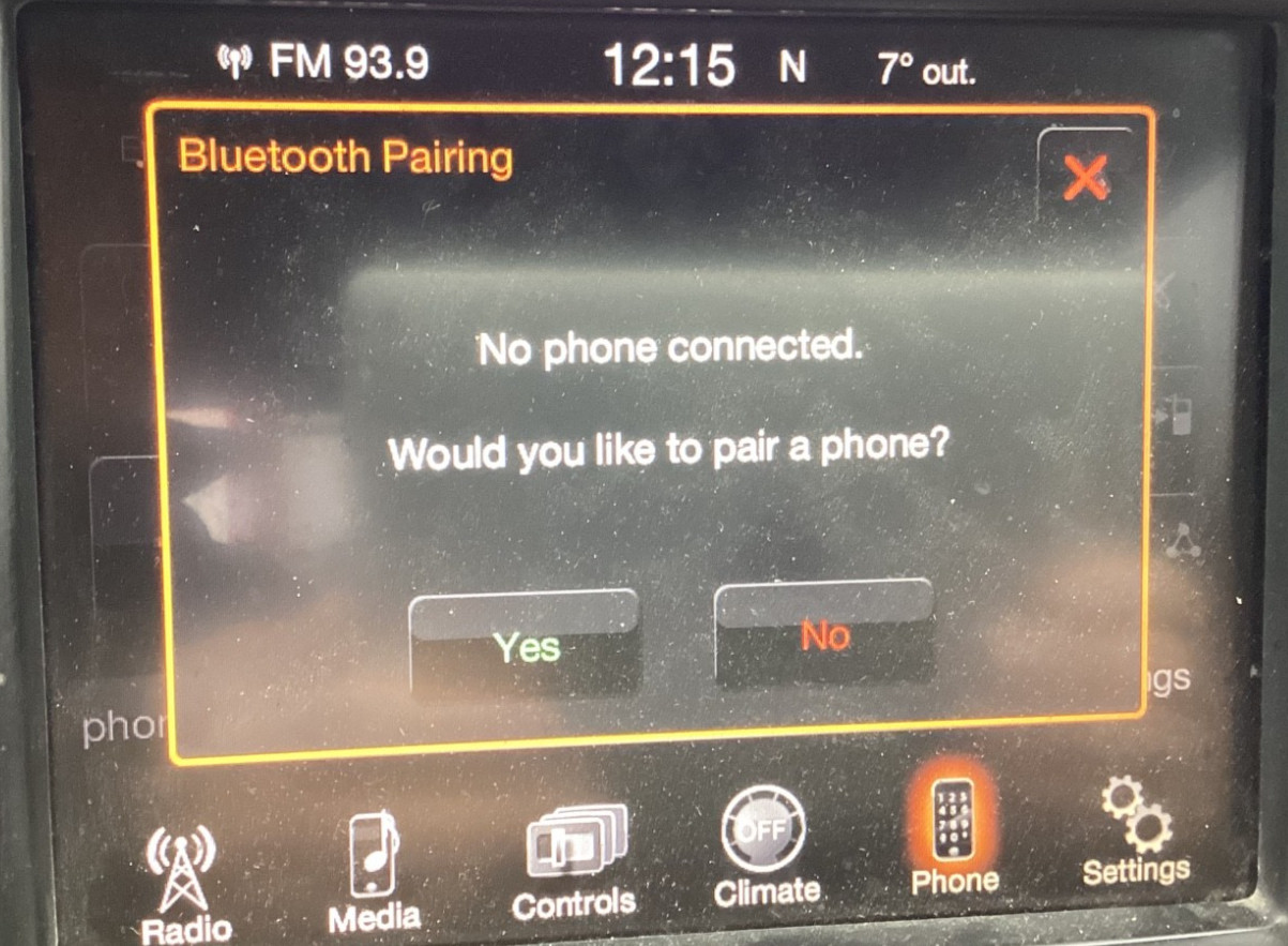 2013-2016 RAM 1500 UCONNECT Multi Media Radio Bluetooth VP3 CA 8.4″ 68258676 OEM