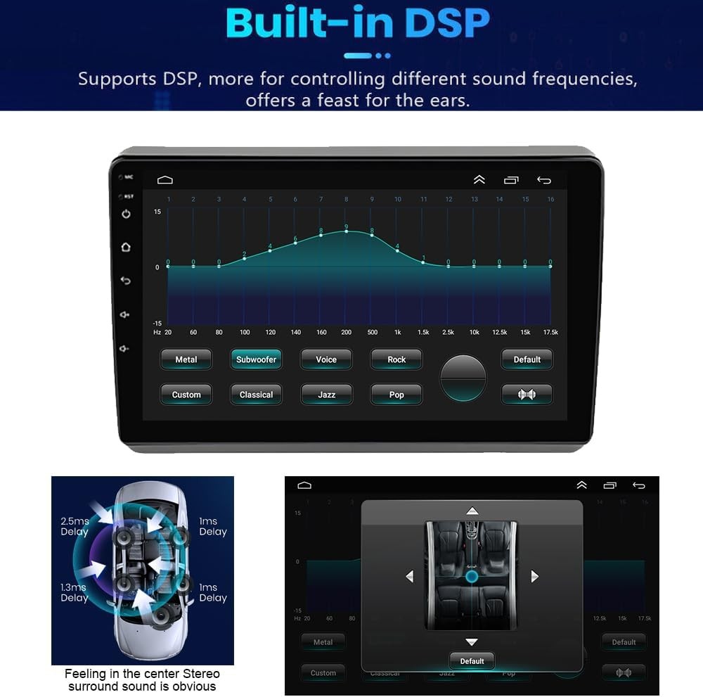 Android15 For Toyota Matrix 2003-2008 RDS Carplay 7”Car Stereo Radio Navi BT