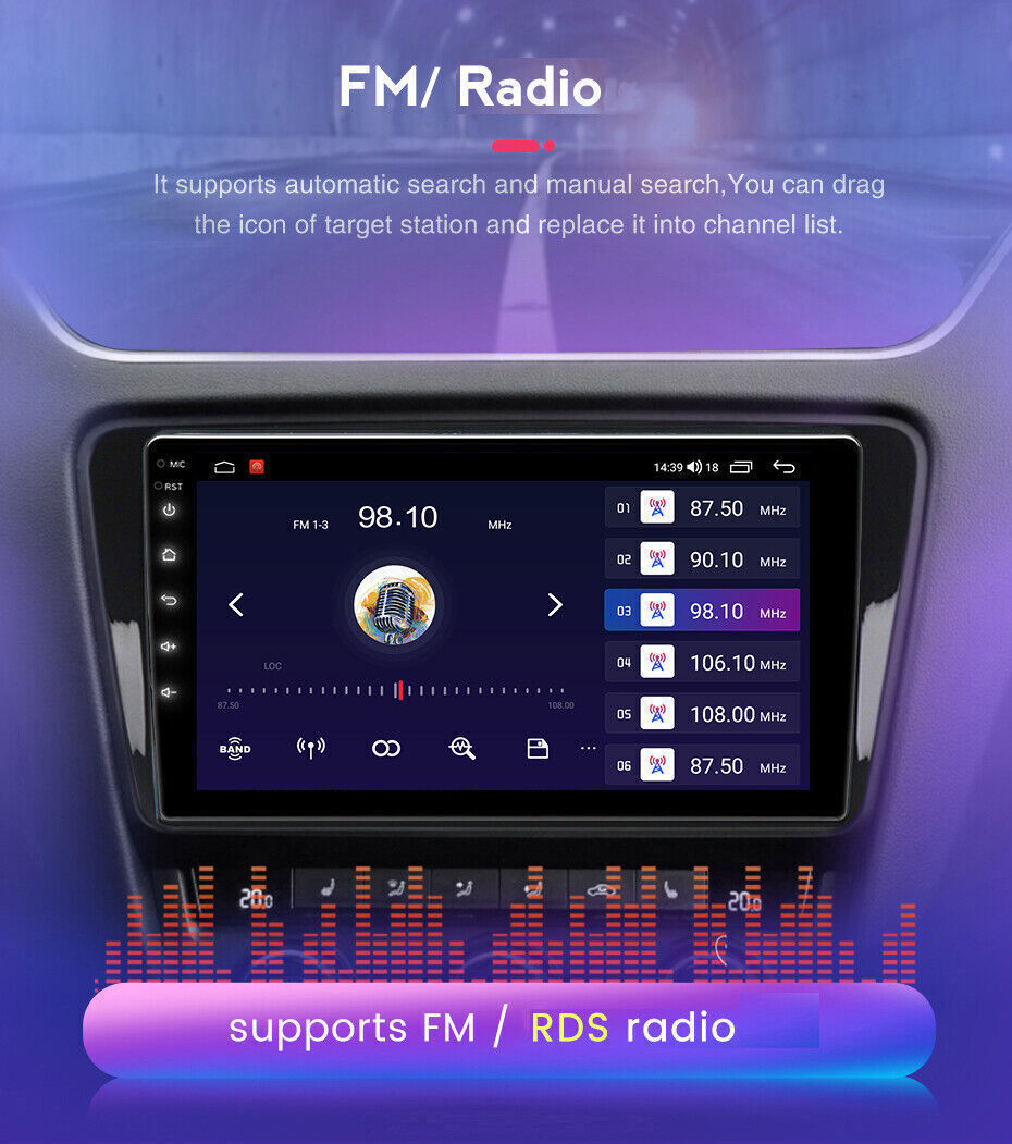 For Buick Enclave 2008-2017 Android 15 Carplay Car Stereo Radio GPS NAVI