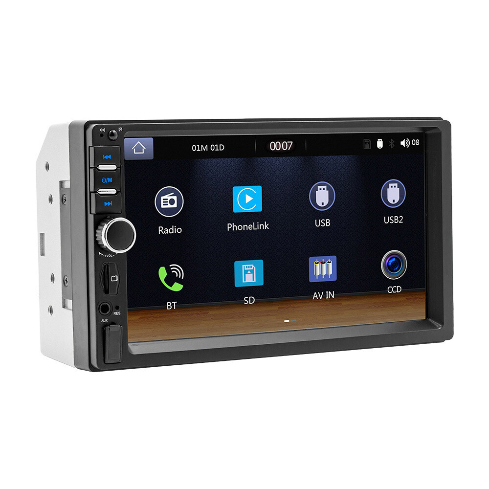 MP4 MP5 Bluetooth Mirror Link Multimedia Carplay 7 Inch Car Radio