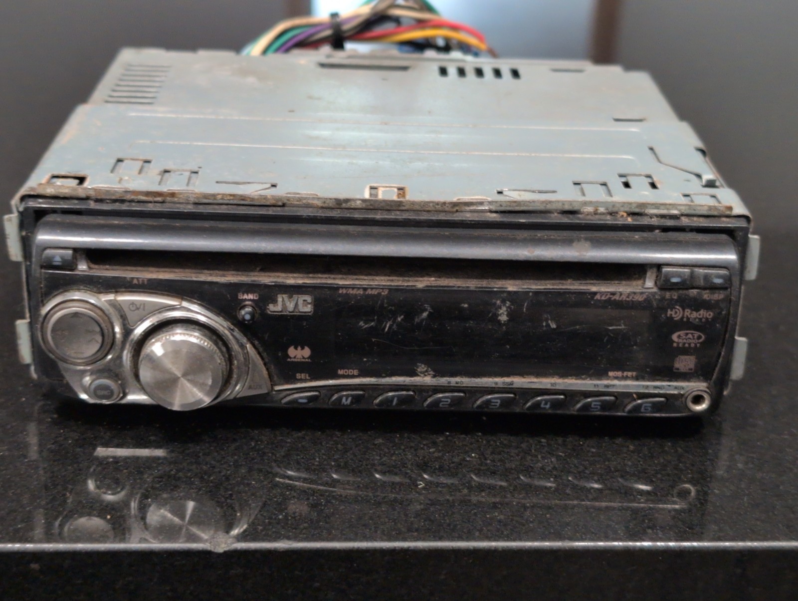 JVC KD-AR390 AM FM Radio CD Receiver MP3 Player FREE SHIPPING