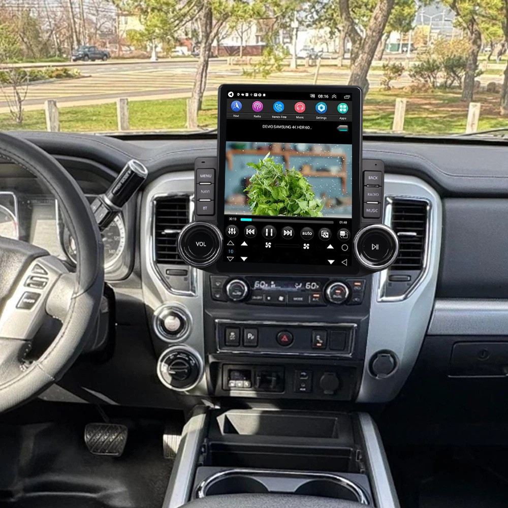 9.7″Carplay For Nissan Titan 2017-2019 Android 15 32G Stereo Radio GPS FM W/CAM