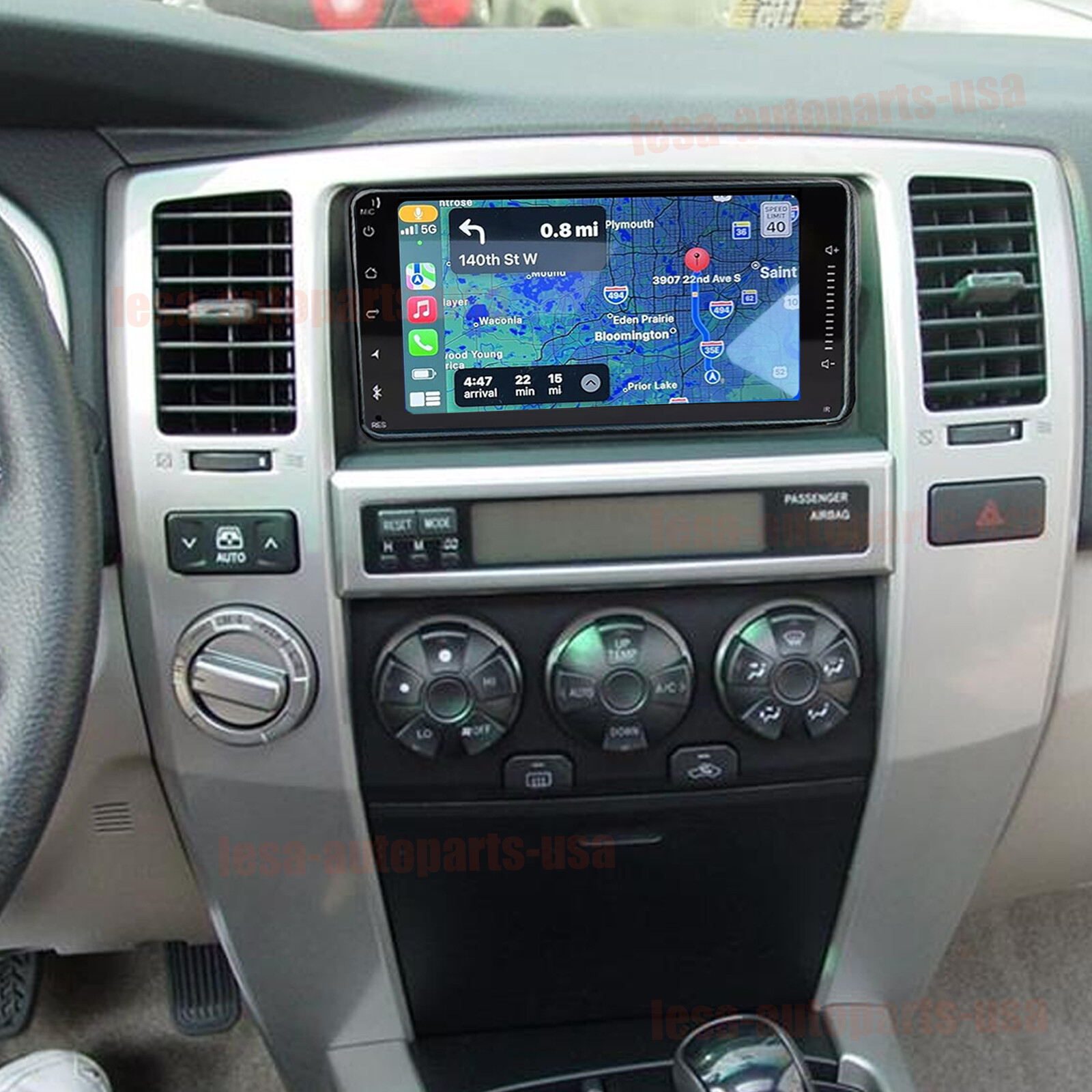 For 2003-2009 Toyota 4Runner AM/FM/RDS Car Radio Carplay MP5 Player GPS +CAM