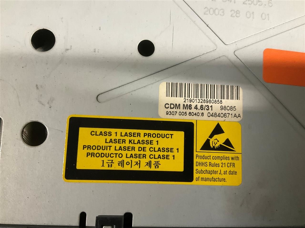 Audio Equipment Radio Receiver Radio ID Rbk Fits 02-07 CARAVAN 2243540