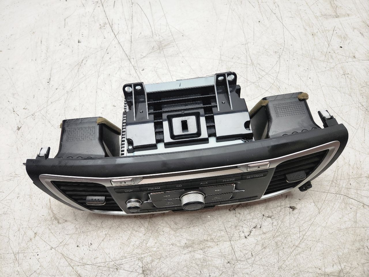 13-15, Honda Accord Sedan, Audio Equipment Radio, Black, Silver, 39170T2AA32,OEM