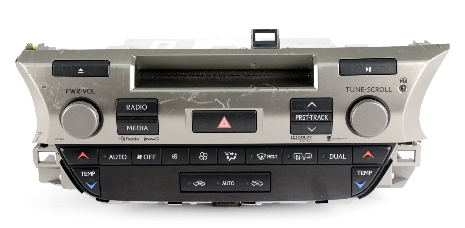 2014 Lexus ES350 AMFM SAT Radio CD MP3 Player Climate Controls 8613033450 100362