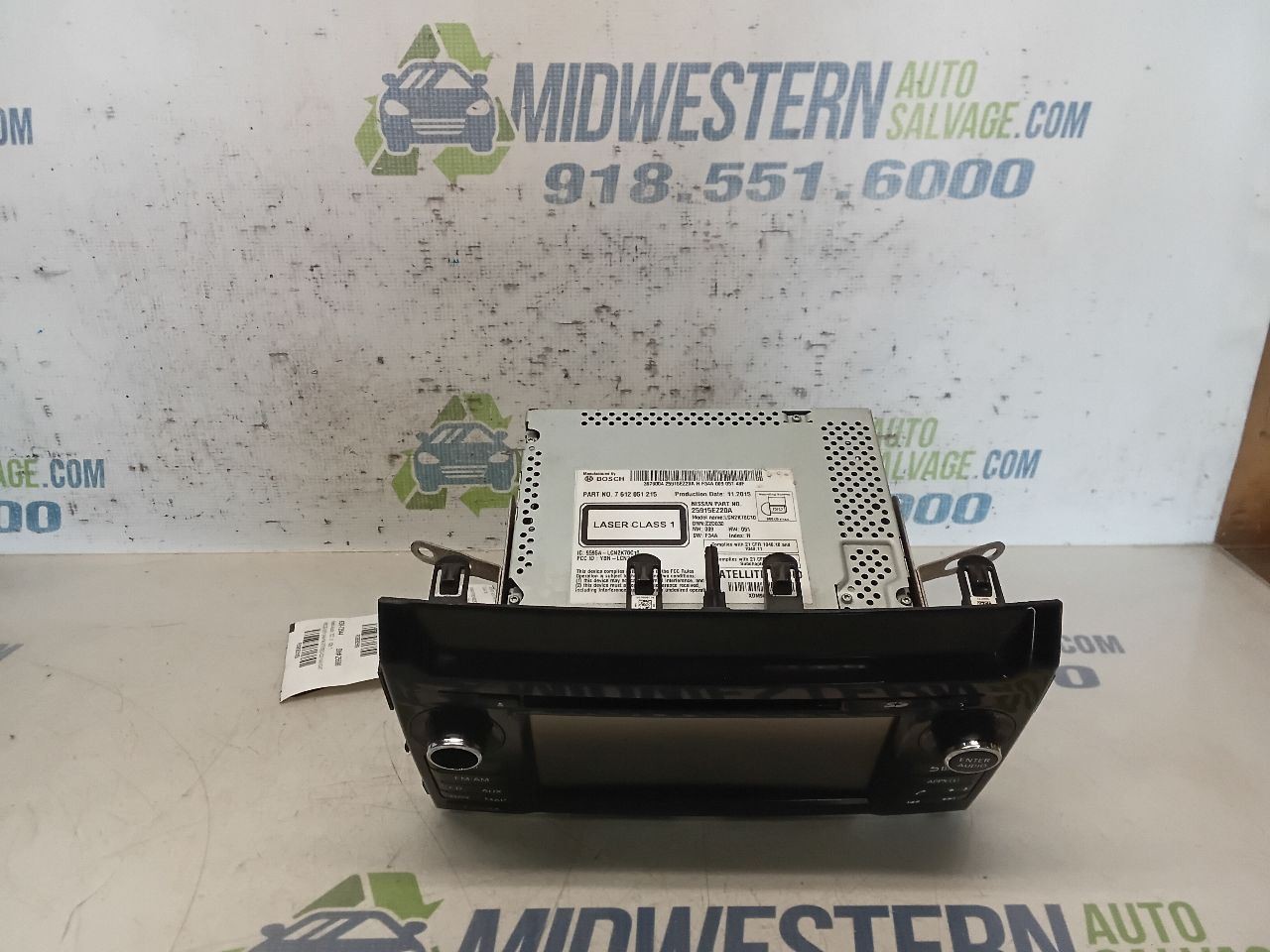 Audio Equipment Radio Display And Receiver Fits 16-17 TITAN XD 9580569