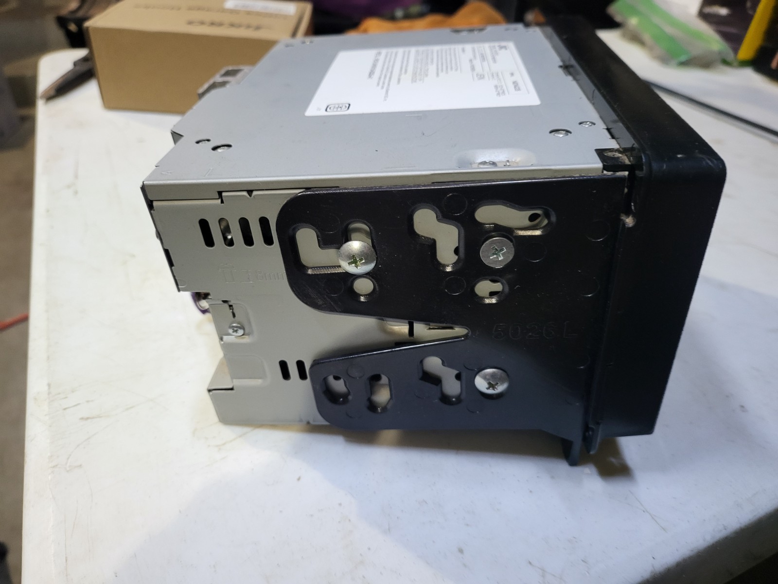 JVC KW-V21BT 6.8″ DVD Receiver – UNTESTED