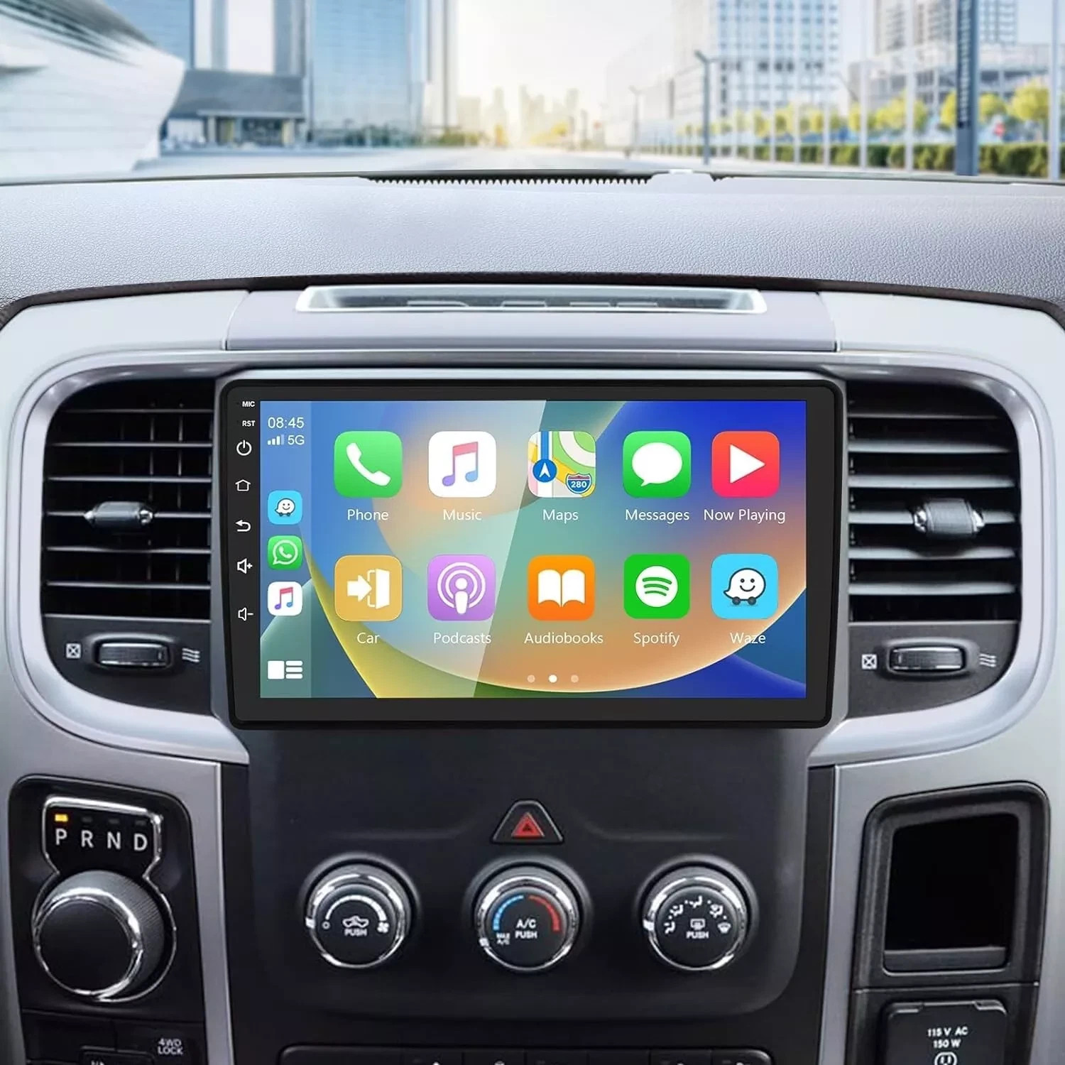 ANDROID 15.0 CARPLAY FOR 2014-2018 DODGE RAM 1500 2500 3500 CAR STEREO RADIO GPS