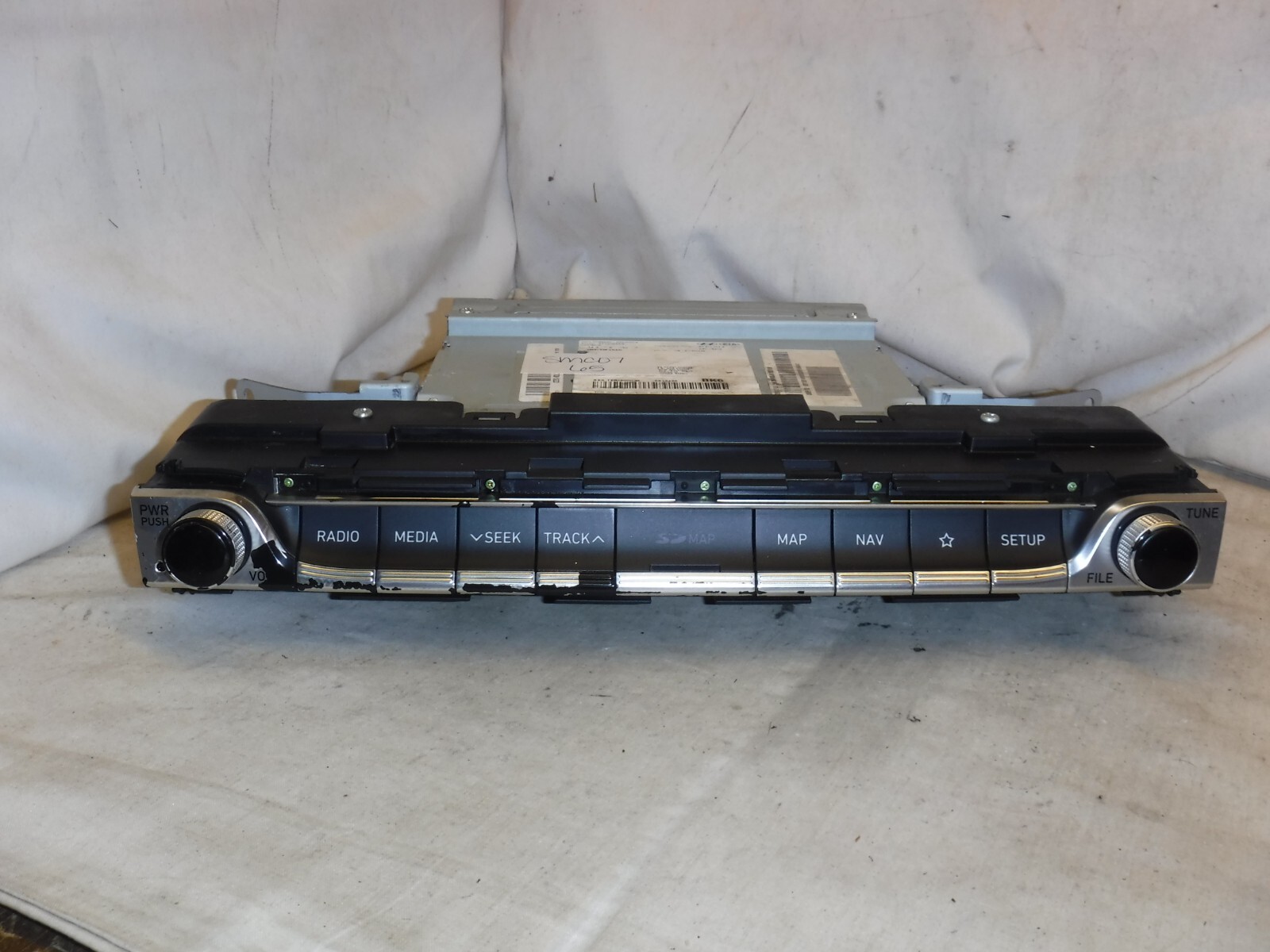 19 20 21 Hyundai Genesis G70 Navigation Radio Receiver 96560-G9500VCA SMC07
