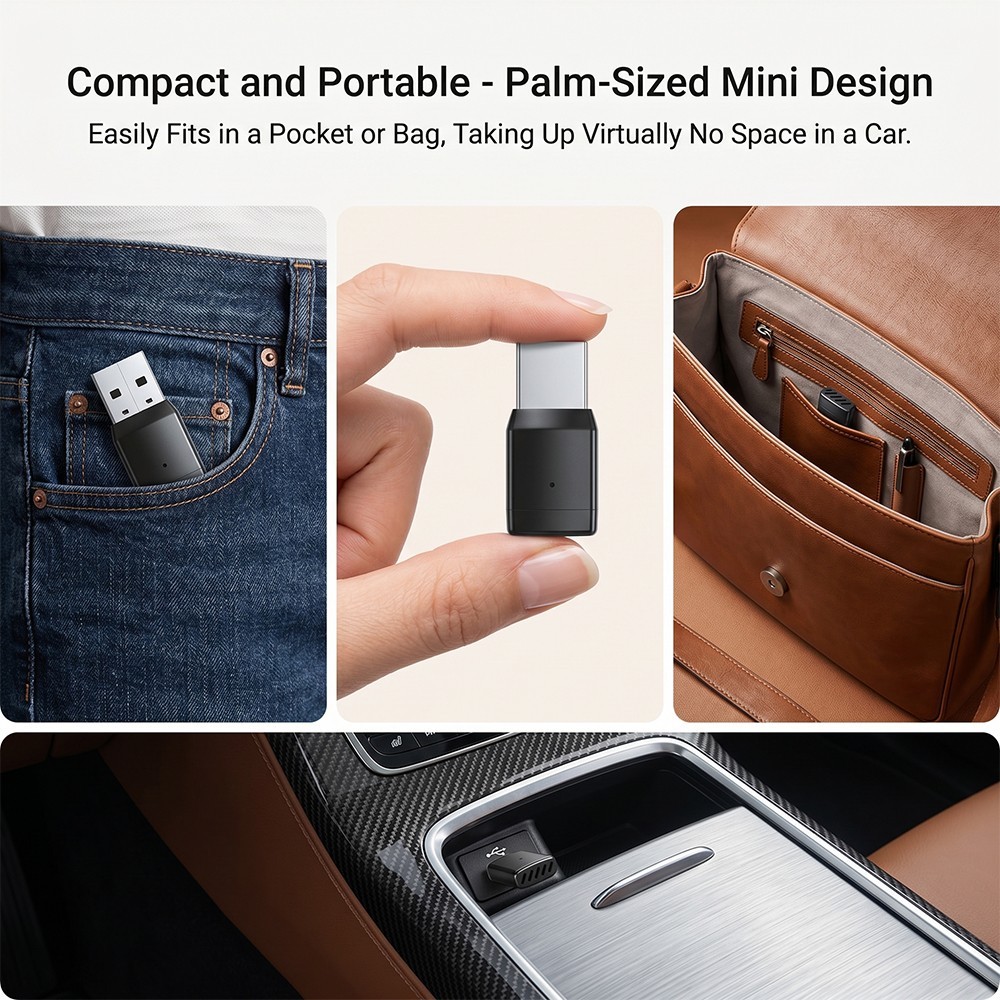 TrolinkTek 2-in-1 Wireless CarPlay/Android Auto Adapter USB Plug&Play Dongle US