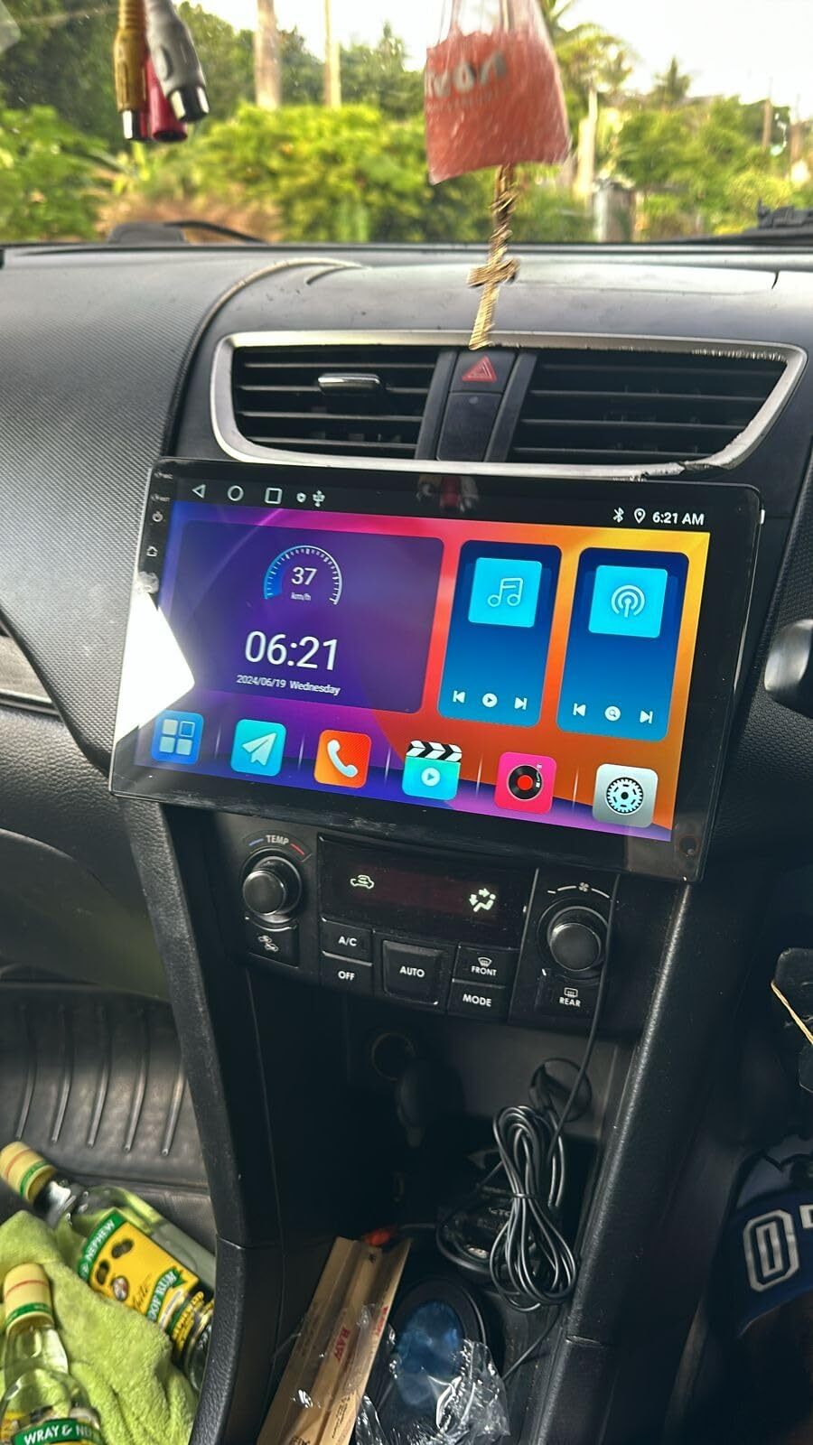 10.1″ Double 2 Din Car Radio Android 13 GPS WIFI BT Carplay Touch Screen Stereo