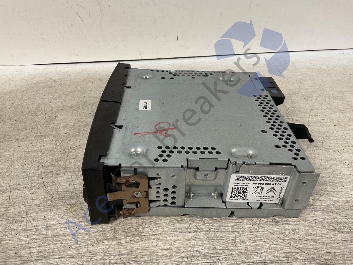 Peugeot 207 Sw 06-14 Stereo Radio Cd Player 96662669XT