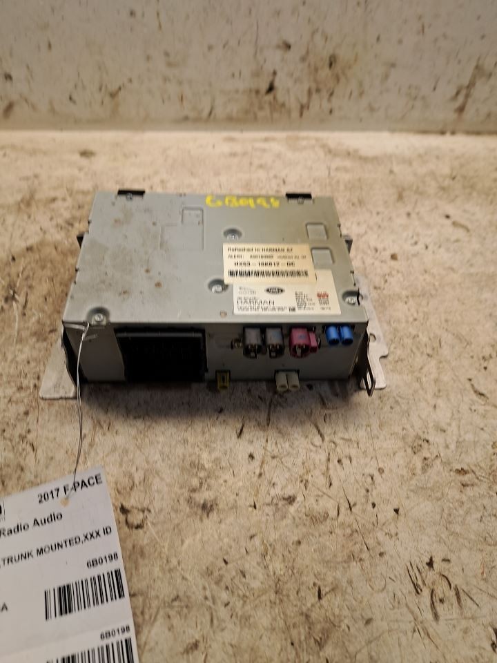 2017 F-pace Stereo Radio Receiver,Trunk Mounted,Hx6318k812dc Sku#4387437