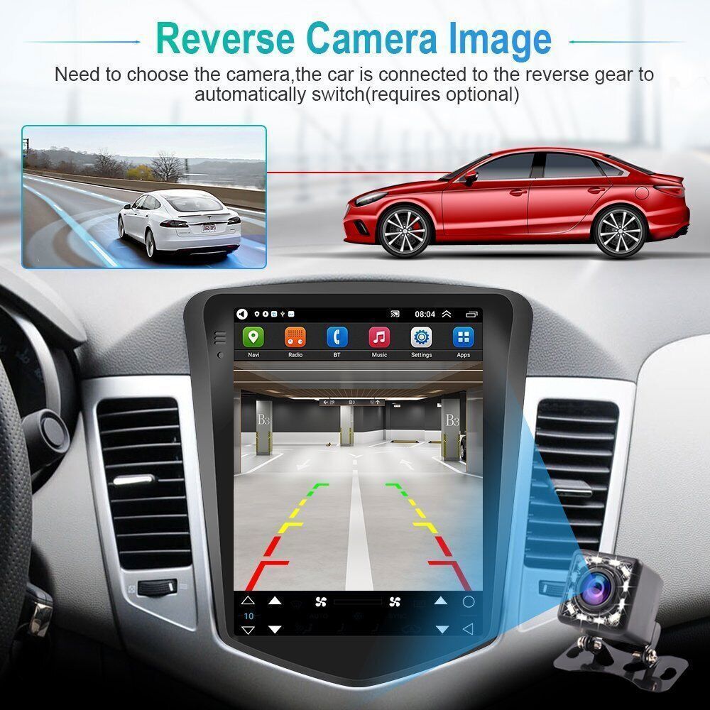 Android 13 Carplay Car Stereo Radio For Chevrolet Cruze 2009-2015 GPS Head Units
