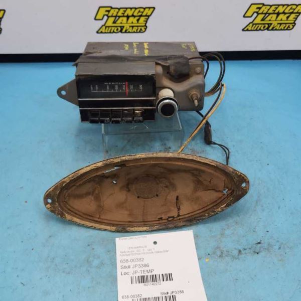 AM UNTESTED RADIO “D0MA-18806/0BM” Fits 1970 MERCURY 1142272