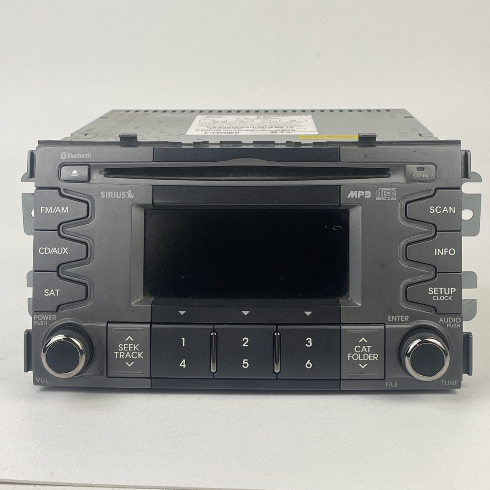 2010-2011 KIA SOUL Audio & Visual Equip. (radio) CD Player AM/FM SAT used OEM