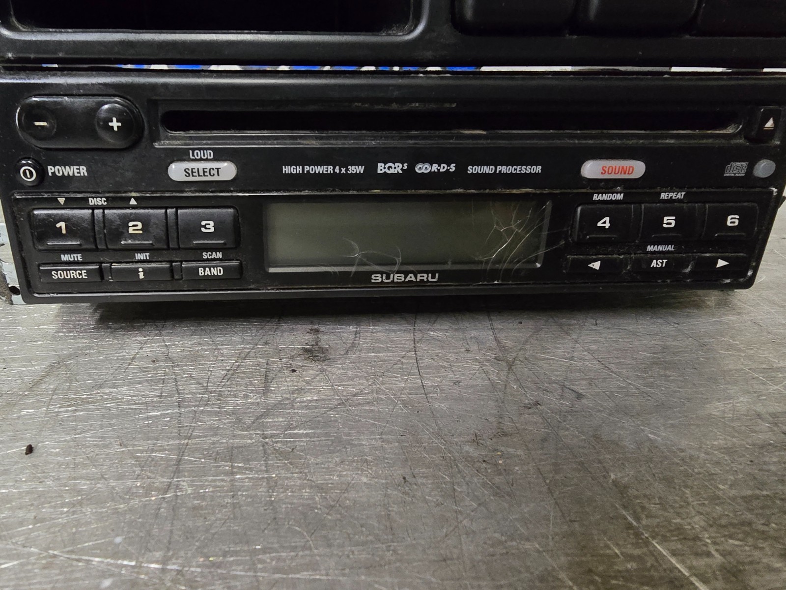 SUBARU FORESTER MK1 1997-02 CD RADIO HEAD UNIT 907921643926 VDO