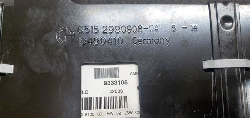 Audio Equipment Radio Amplifier Fits 12-15 BMW X1 1042336
