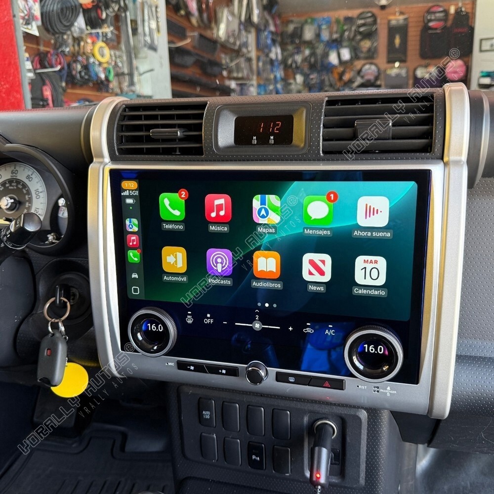 4+64G For 2007-2022 Toyota FJ Cruiser 13.3″ Carplay Stereo Radio Android 15 GPS