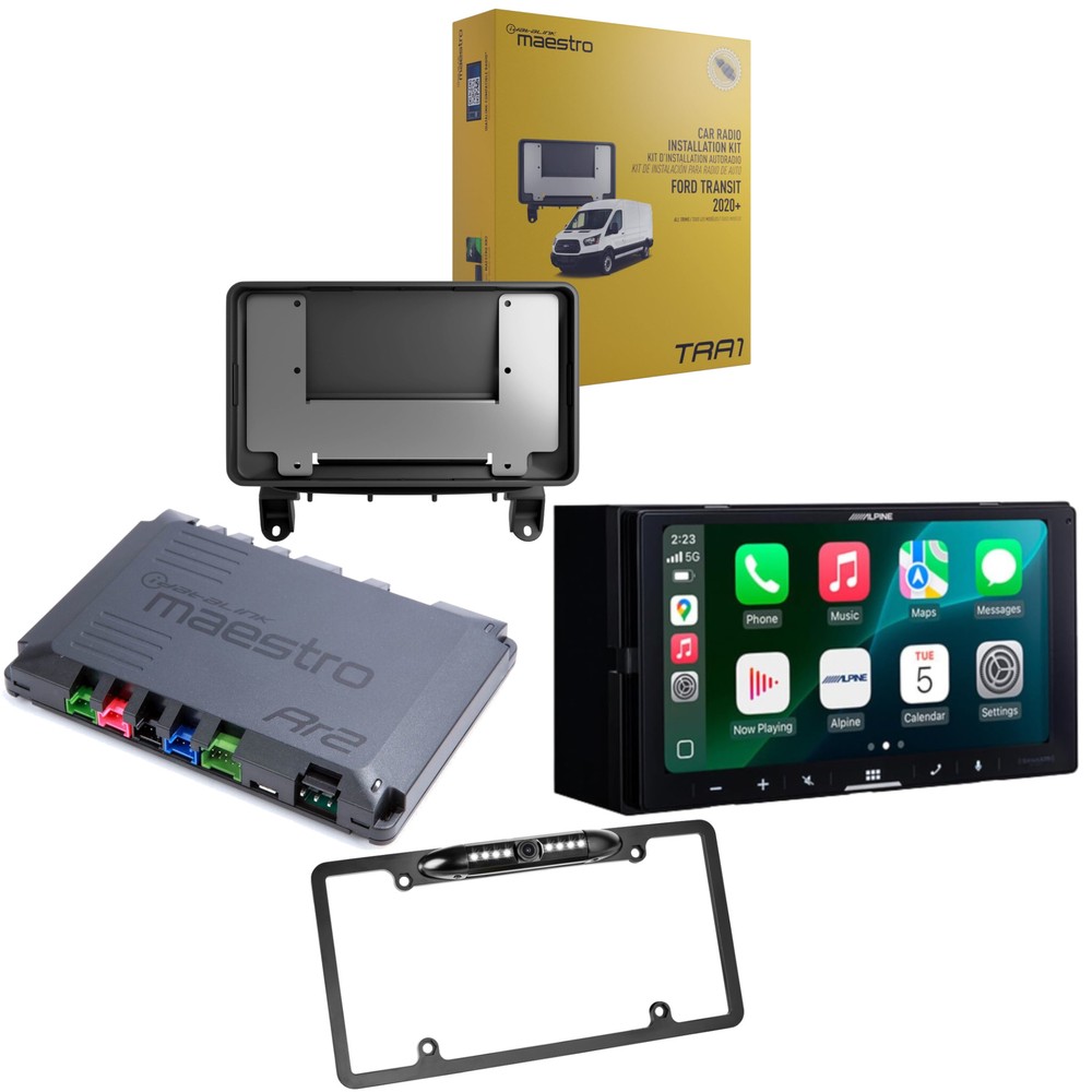 Alpine ILX-W770M Factory Radio Upgrade Kit for 2020-2024 vehicles from Ford