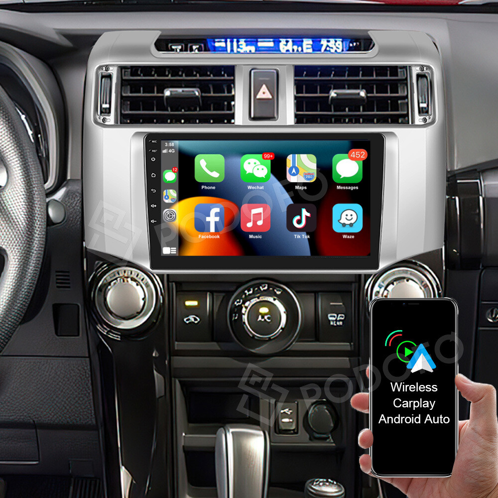 Car Radio Stereo Carplay For 2009-2019 Toyota 4Runner RDS FM