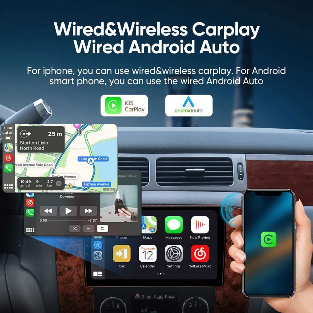 For Chevrolet Silverado CarPlay Android 13 Car Radio Stereo GPS Head Unit