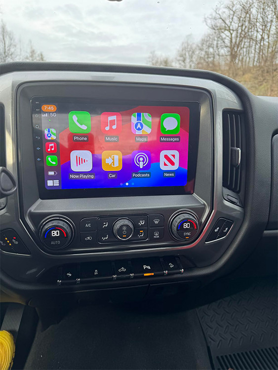 Car Radio Stereo Carplay For Chevrolet Silverado 4+64G 10in Car Stereo