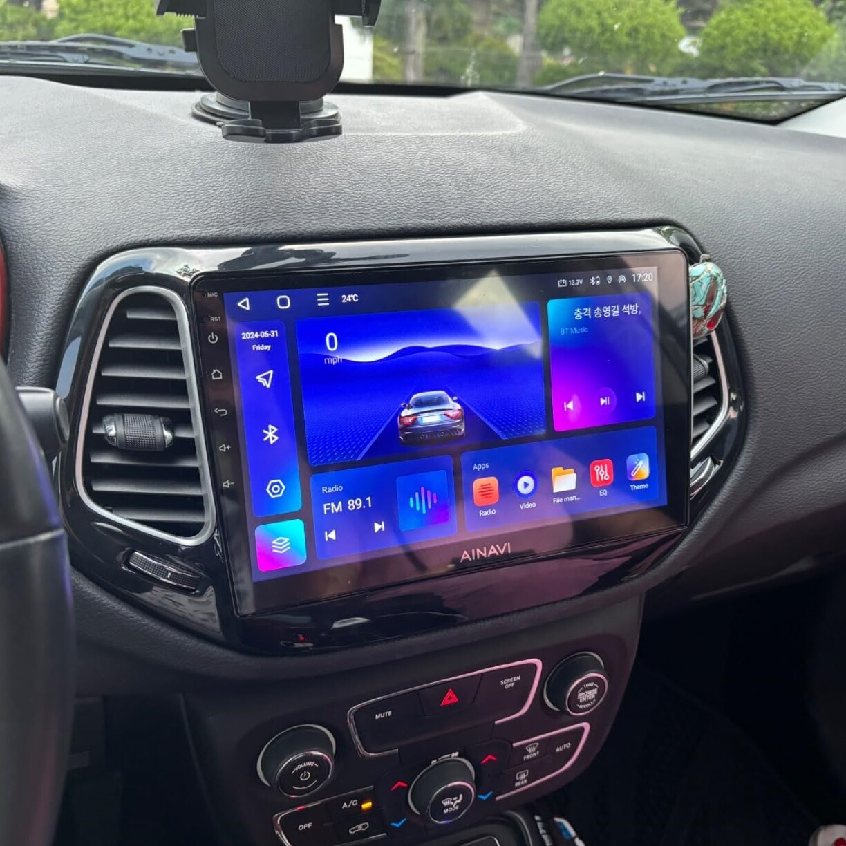 10″ For Jeep Compass 2017-2019 Android 15 Car Stereo Radio CarPlay GPS Navi 32G