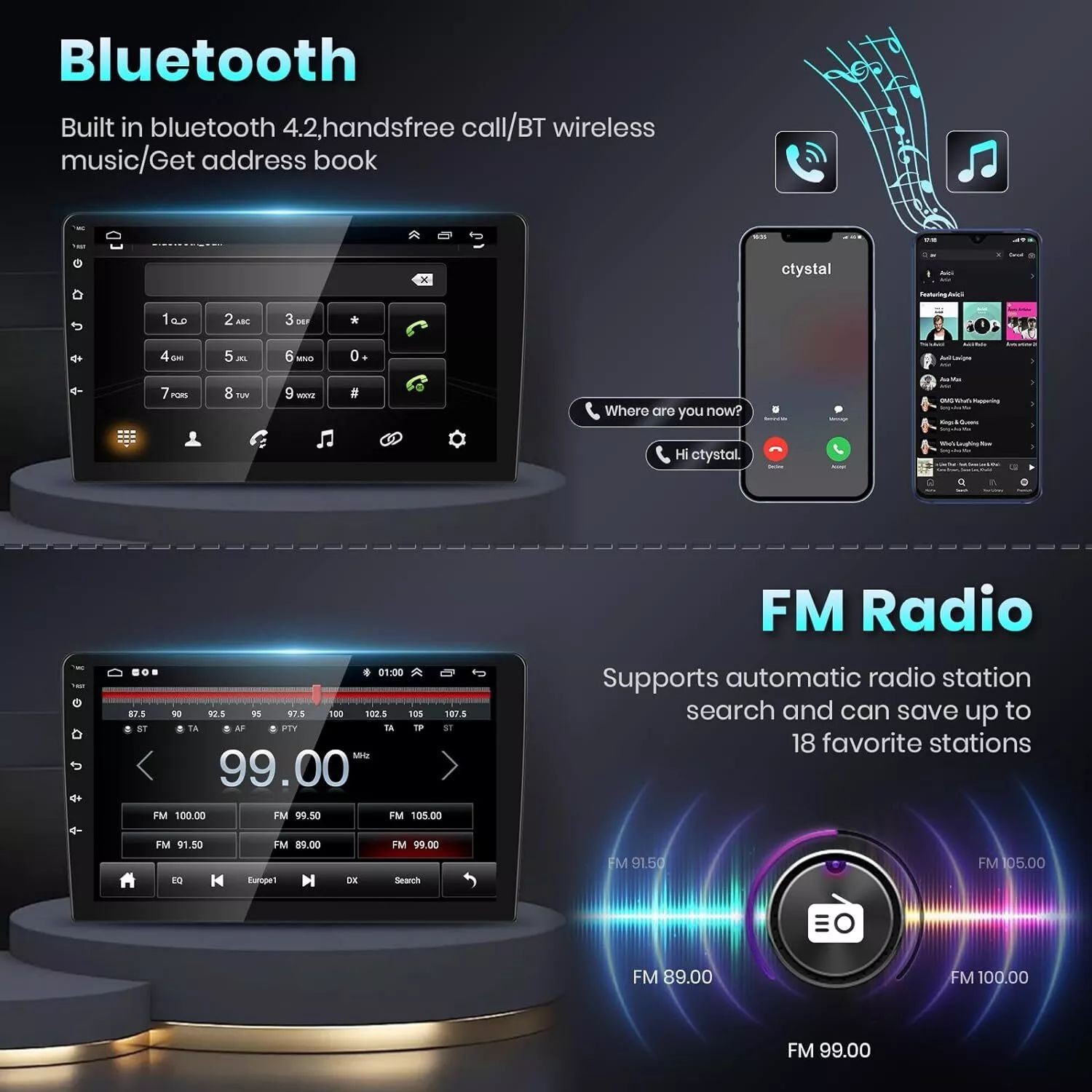 Android 15 For 2008-2013 Nissan Rogue 7″ Carplay Car Stereo Radio GPS Navi WIFI