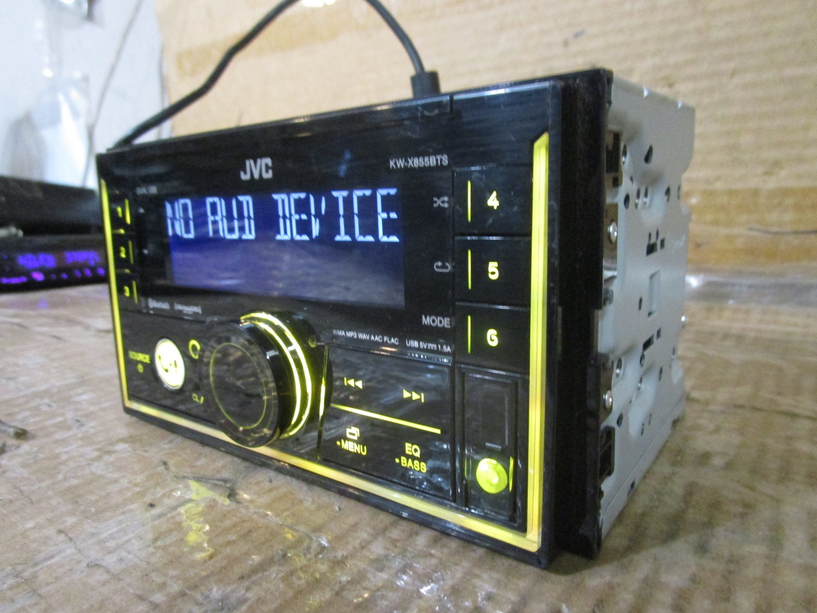 JVC Aftermarket Radio Stereo Audio Sound Receiver Equipment AMFM KW-X855BTS