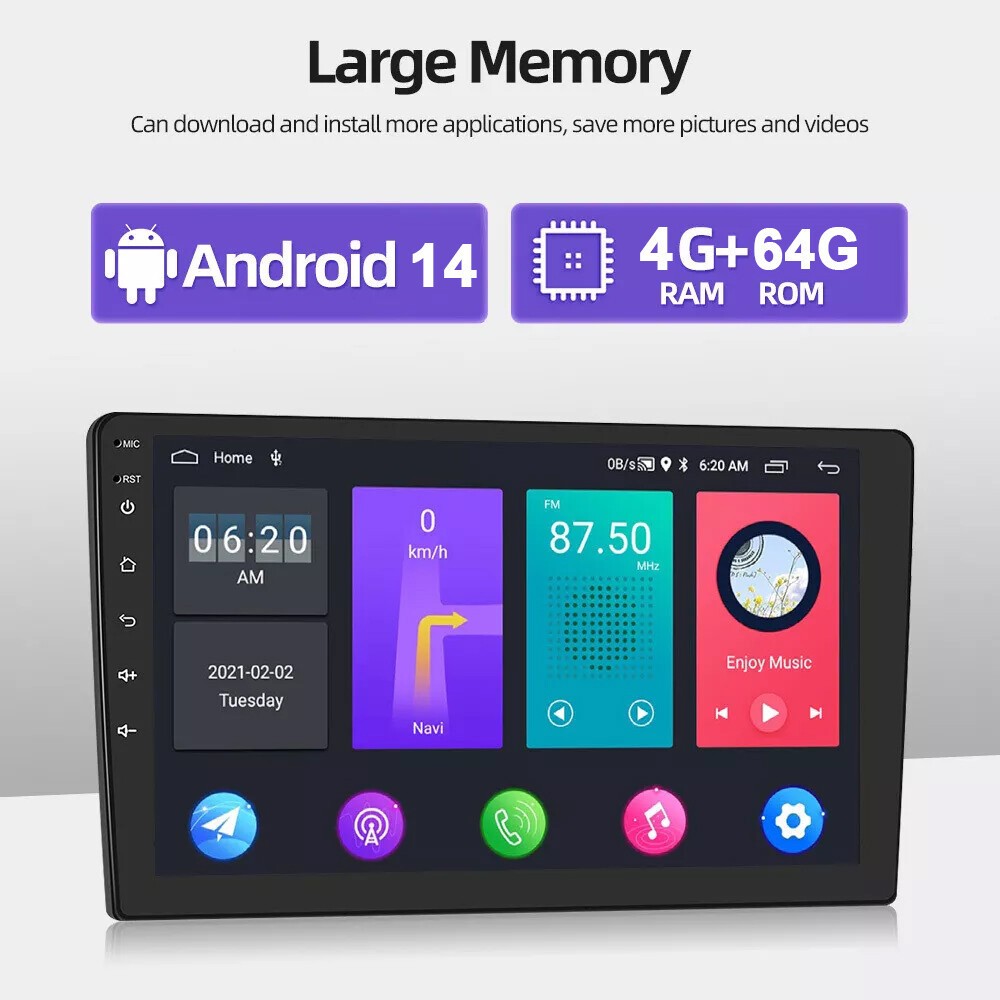 For 2008-2010 Chevy Cobalt CarPlay Android 14 Radio Stereo DSP w/ Camera WIFI