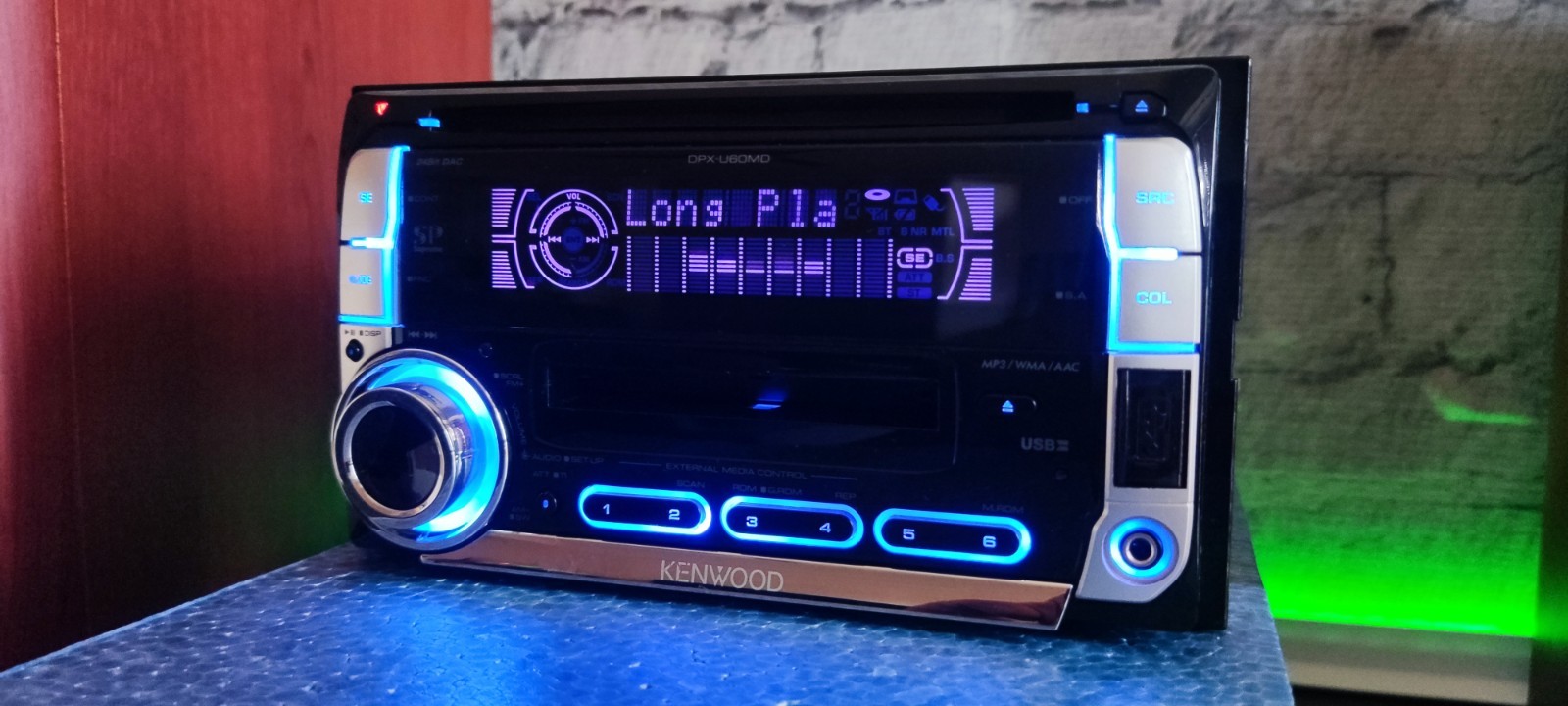 Kenwood DPX-U60MD 2DIN CD MD USB AUX JDM Car Stereo Head Unit Tested