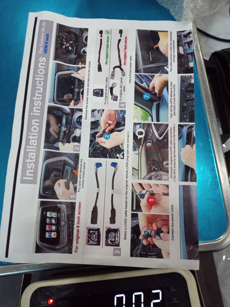 USED Android 13 Car Stereo For Chevrolet Camaro 2016-2025 Radio GPS Carplay AHD