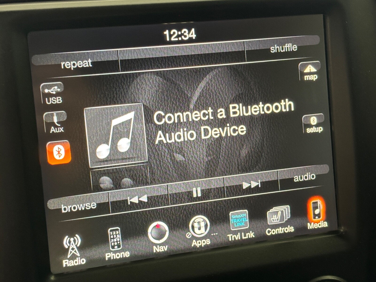✅13-2017 RAM 1500 OEM RADIO with NAVIGATION UCONNECT MULTI MEDIA Screen GPS 4TH