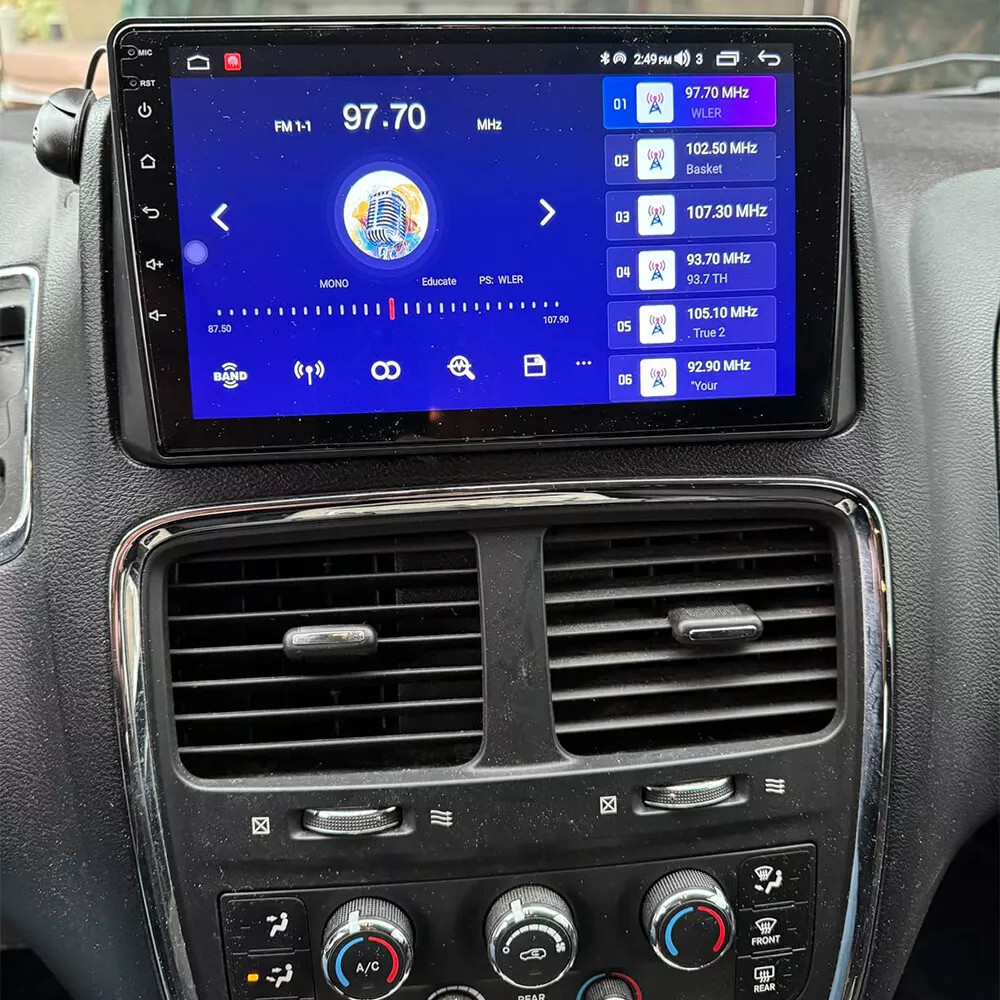 64G Carplay FOR Dodge Grand Caravan 2011-2020 Android Car Stereo Radio GPS NAVI