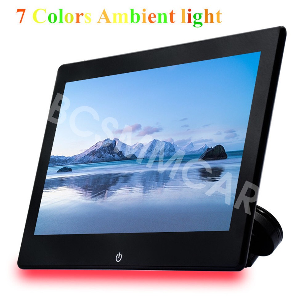 10.1in Touch Screen Headrest Monitor Car Rear Seat Entertainment TV Player WIFI