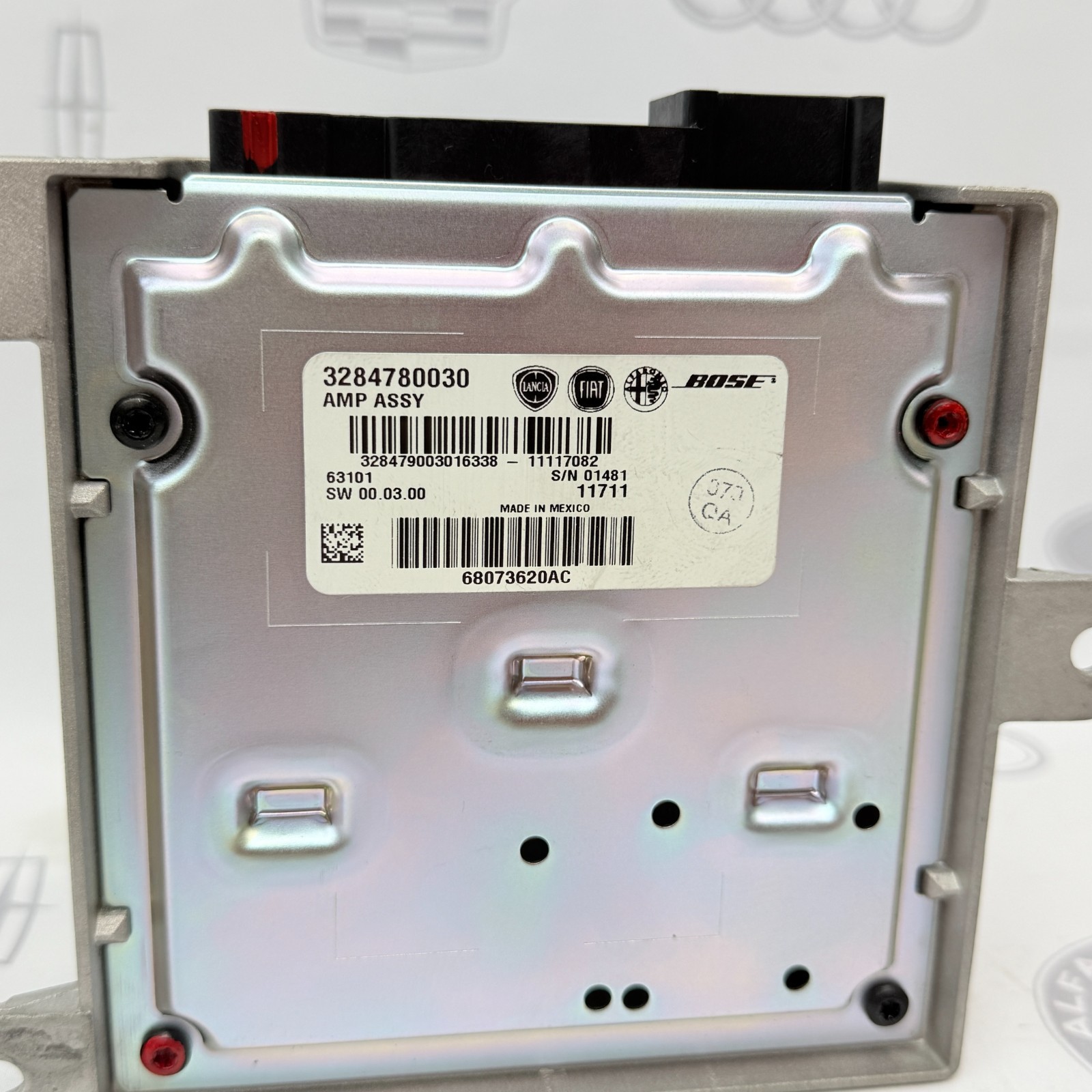 2012-2017 FIAT 500 BOSE Radio Audio Amplifier AMP OEM 68073620AC