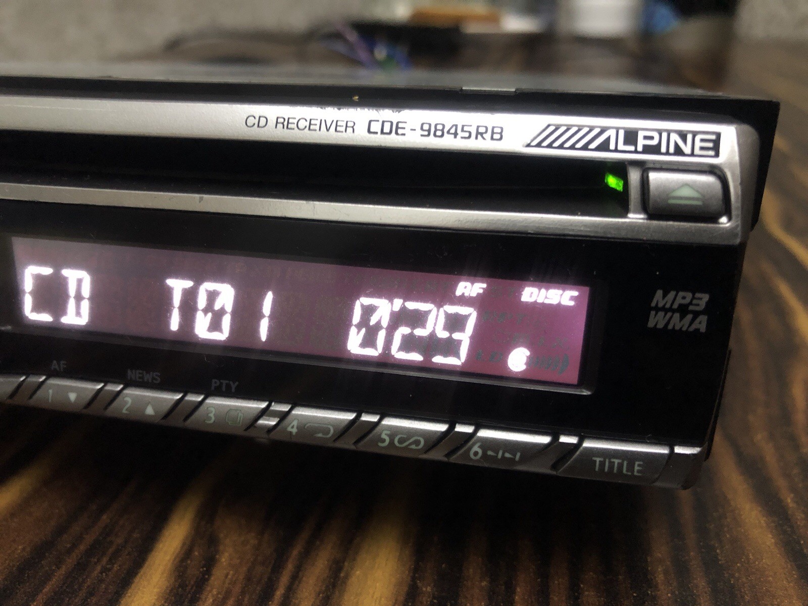 Alpine CDE-9845RB Original Car Radio Audio Stereo CD Player MP3 Radio