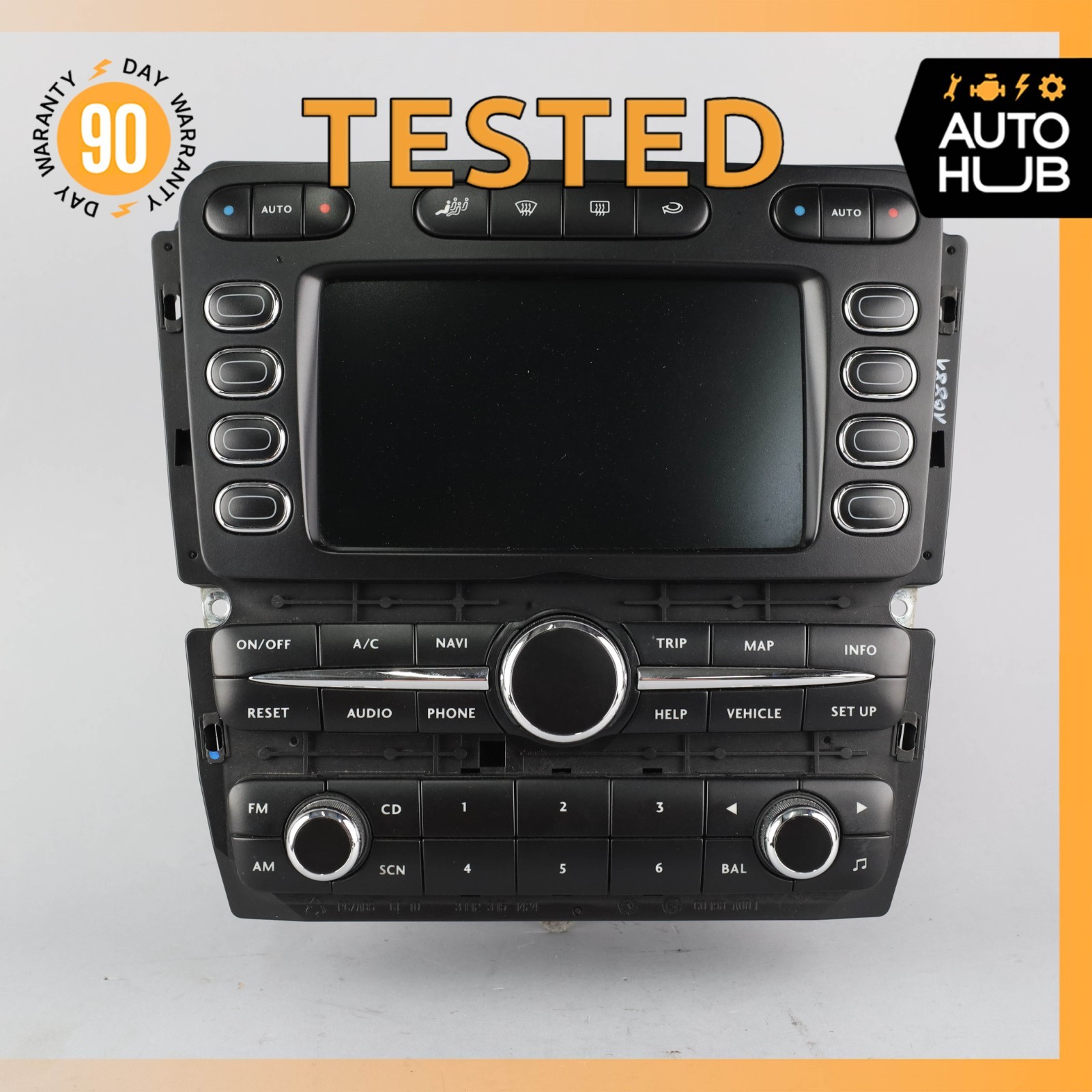 03-07 Bentley Continental GT Flying Spur Command Head Unit Navigation Radio OEM