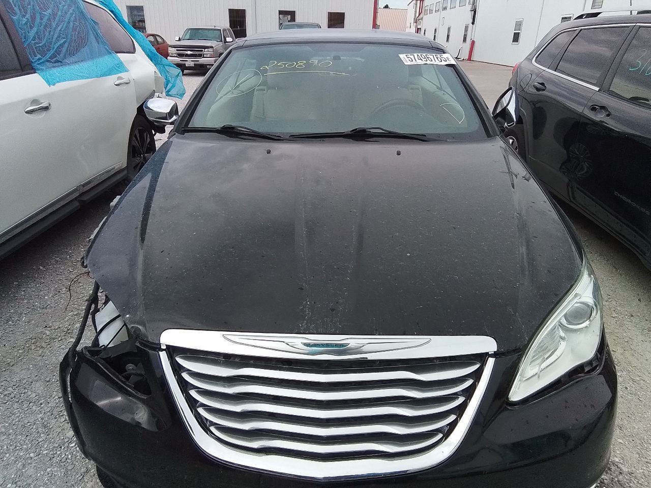 2011-2013 Chrysler 200 Radio Receiver w/Navigation Face Plate ID RHR