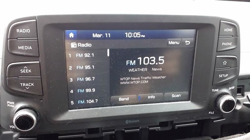 Radio Display And Receiver US Market Fits 18-21 KONA 453756