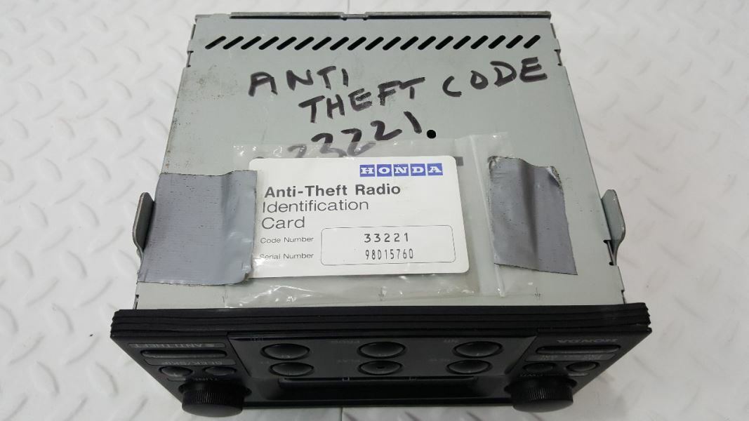 98-00 Honda Accord Radio/CD Player