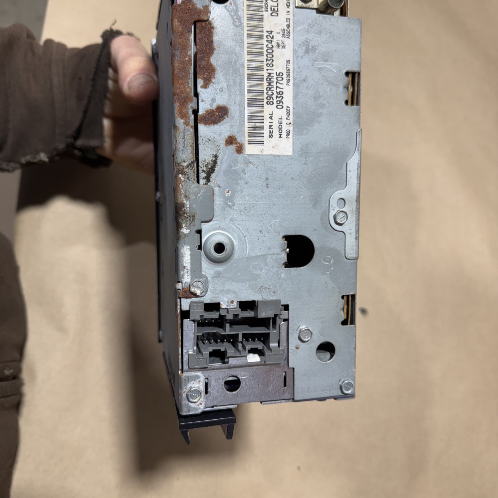 A/C Delco Radio Model 09367705 GM Truck Silverado