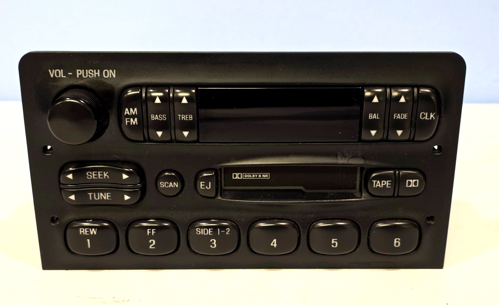 1997 only F-150 Cassette Radio BLUE lites STANDARD Sound