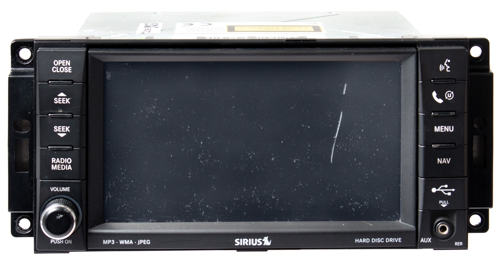 2008-10 Dodge Dakota AM FM SAT Radio CD DVD Player Aux Navi 5064737AD RER