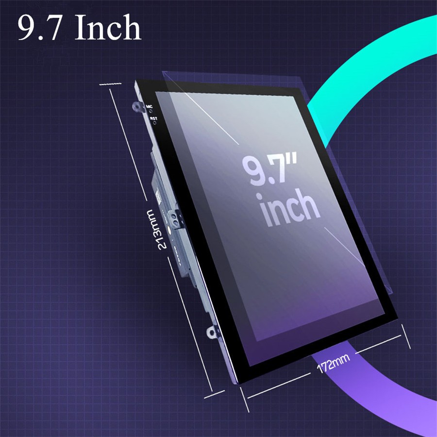 9.7” Vertical Screen Car MP5 Player BT FM RDS Fit For Infiniti ESQ 2014-2022