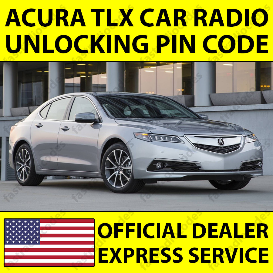 ✅ACURA TLX CAR RADIO NAVI ANTI-THEFT UNLOCKING PIN CODE FOR ALL MODELS✅