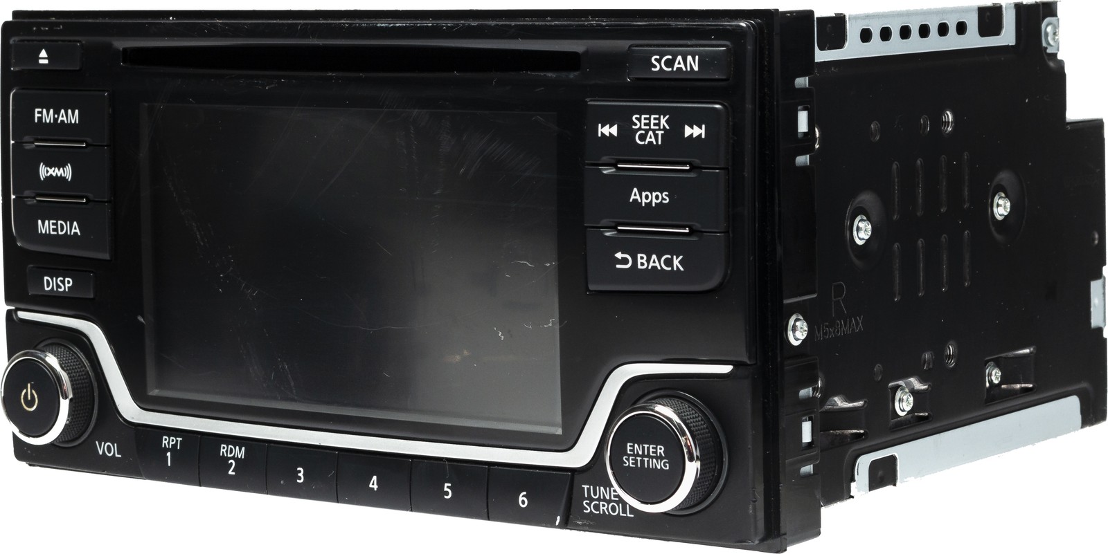 2015-16 Nissan Leaf Versa AM FM Radio SiriusXM Single Disc CD Player 281859MB0A