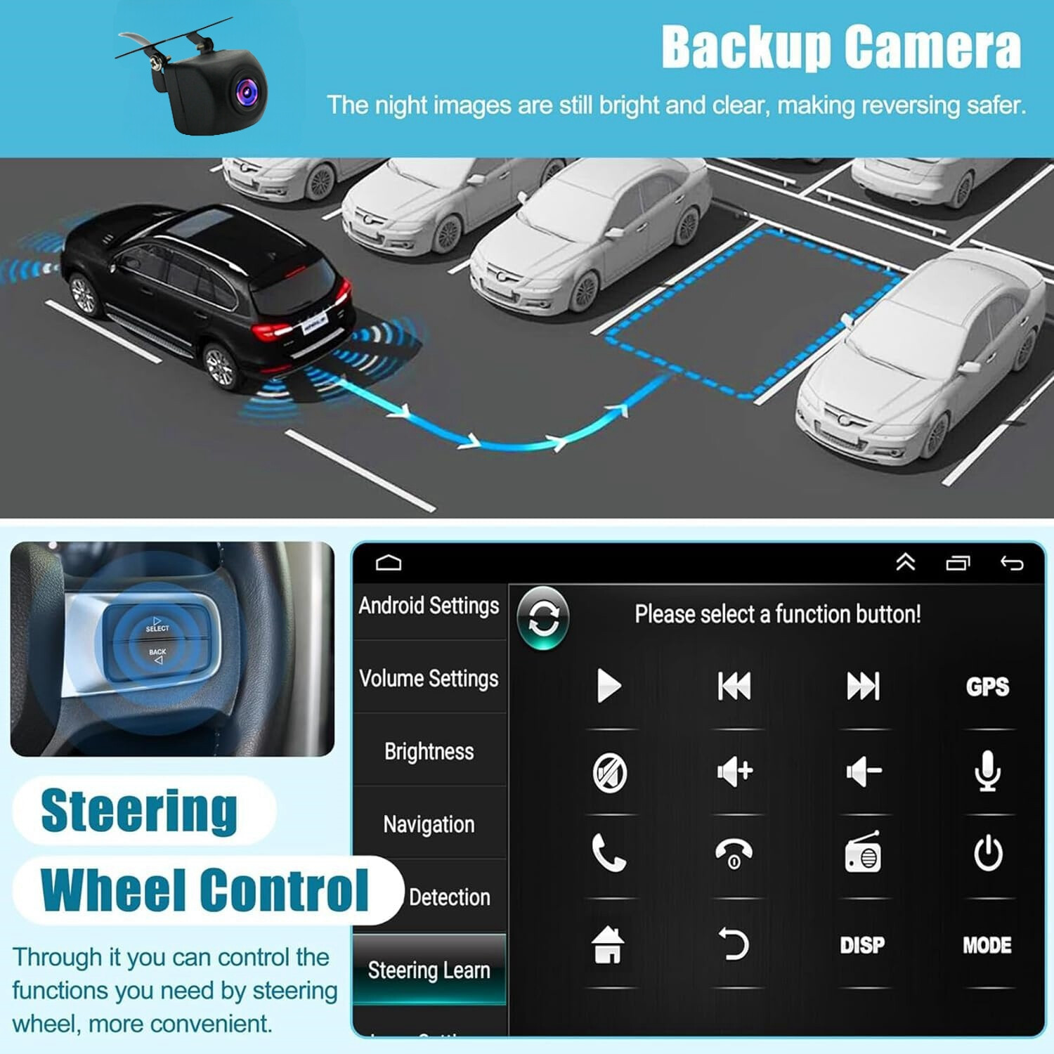 Apple Carplay Car Stereo Radio Android 13 GPS Navi For 1987-2000 Dodge Dakota